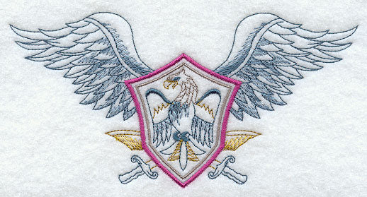 Eagle Shield with Wings