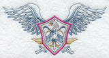 Eagle Shield with Wings