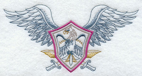 Eagle Shield with Wings