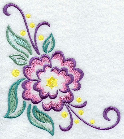 Flower with Sun Center