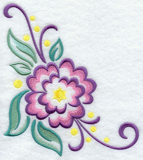 Flower with Sun Center