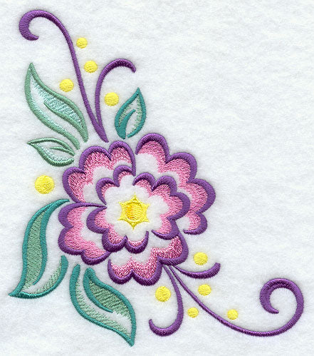 Flower with Sun Center