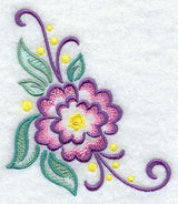 Flower with Sun Center