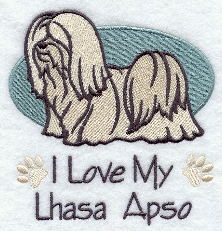 I Love My Lhasa Apso