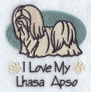 I Love My Lhasa Apso