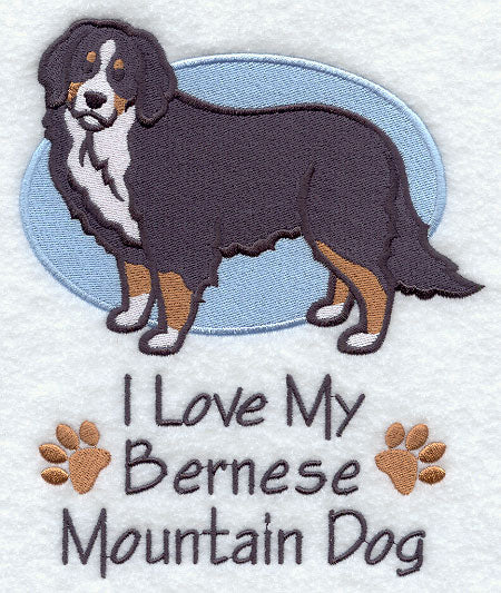 I Love My Bernese Mountain Dog
