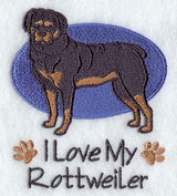 I Love My Rottweiler