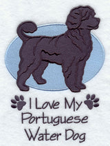 I Love My Portuguese Water Dog
