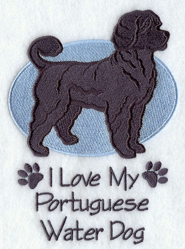 I Love My Portuguese Water Dog