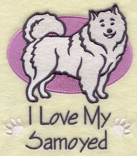 I Love My Samoyed