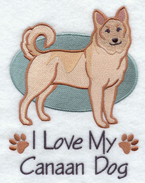 I Love My Canaan Dog