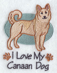 I Love My Canaan Dog