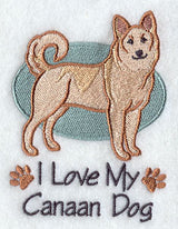 I Love My Canaan Dog