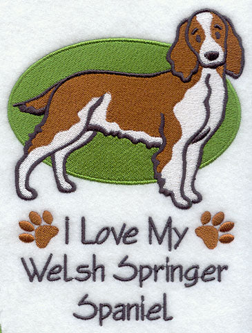 I Love My Welsh Springer Spaniel