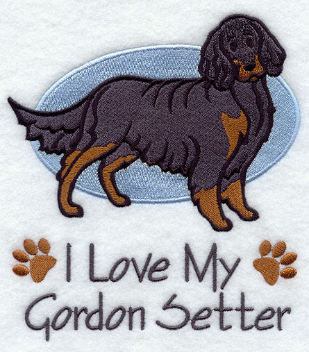 I Love My Gordon Setter