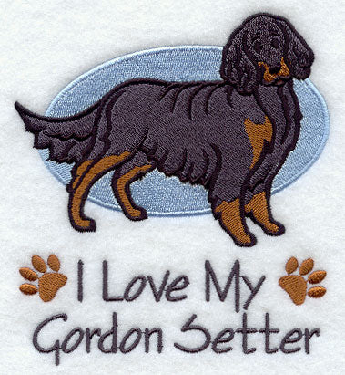 I Love My Gordon Setter