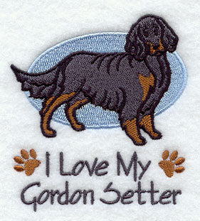I Love My Gordon Setter