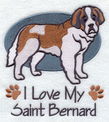 I Love My Saint Bernard