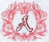 Grand Flourish Capital Letter A - 6 1/2 Inch