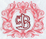 Grand Flourish Capital Letter B - 6 1/2 Inch