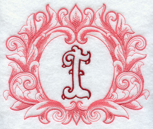 Grand Flourish Capital Letter I - 6 1/2 Inch