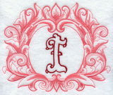 Grand Flourish Capital Letter I - 6 1/2 Inch