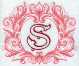 Grand Flourish Capital Letter S - 6 1/2 Inch