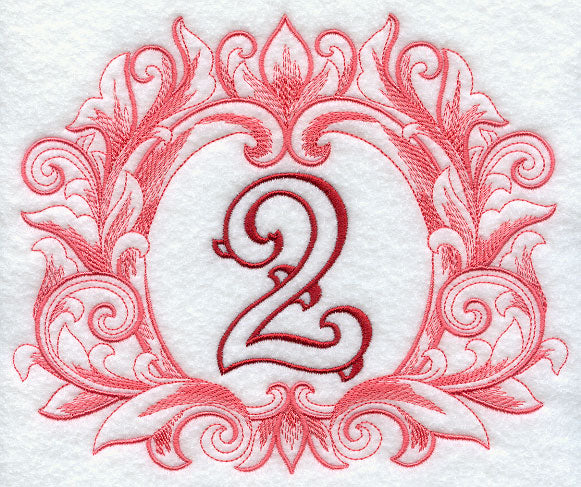 Grand Flourish Number 2 - 6 1/2 Inch