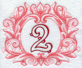 Grand Flourish Number 2 - 6 1/2 Inch