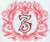 Grand Flourish Number 3 - 6 1/2 Inch