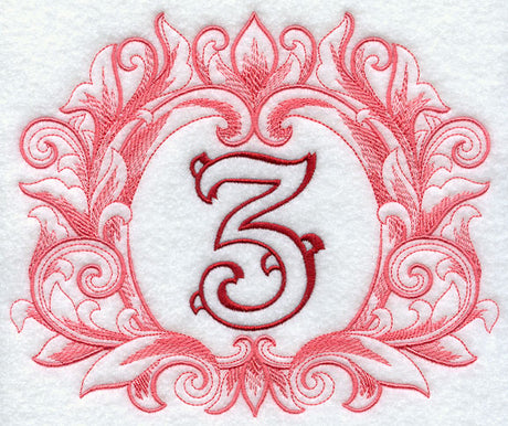 Grand Flourish Number 3 - 6 1/2 Inch