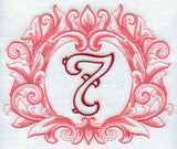 Grand Flourish Number 7 - 6 1/2 Inch