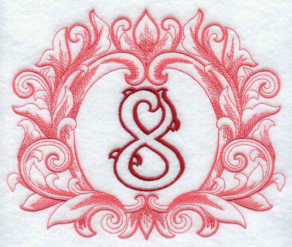 Grand Flourish Number 8 - 6 1/2 Inch