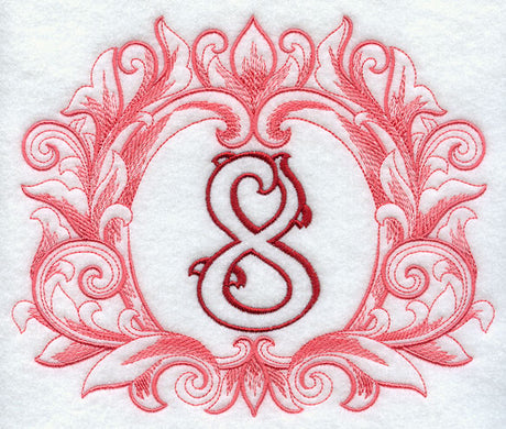 Grand Flourish Number 8 - 6 1/2 Inch