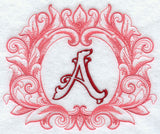 Grand Flourish Capital Letter A - 6 1/2 Inch