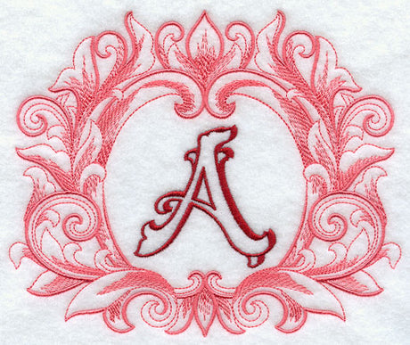Grand Flourish Capital Letter A - 6 1/2 Inch