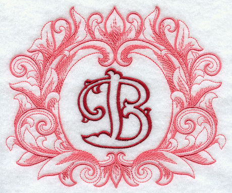 Grand Flourish Capital Letter B - 6 1/2 Inch