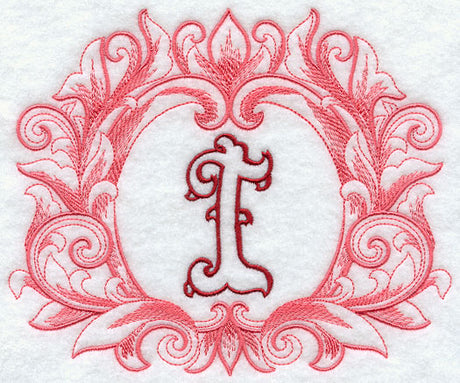 Grand Flourish Capital Letter I - 6 1/2 Inch