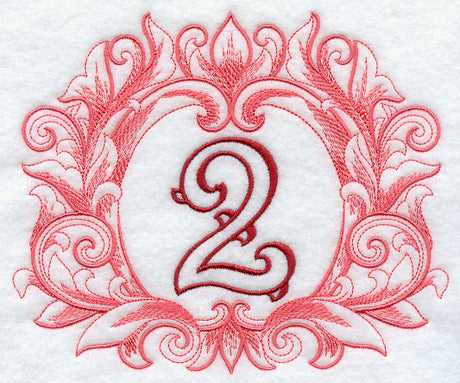 Grand Flourish Number 2 - 6 1/2 Inch