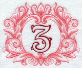 Grand Flourish Number 3 - 6 1/2 Inch