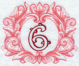 Grand Flourish Number 6 - 6 1/2 Inch