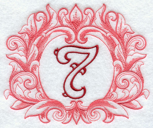 Grand Flourish Number 7 - 6 1/2 Inch