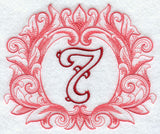 Grand Flourish Number 7 - 6 1/2 Inch