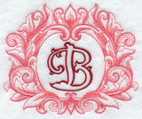 Grand Flourish Capital Letter B - 6 1/2 Inch