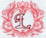 Grand Flourish Capital Letter L - 6 1/2 Inch