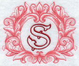 Grand Flourish Capital Letter S - 6 1/2 Inch