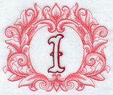 Grand Flourish Number 1 - 6 1/2 Inch