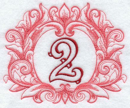Grand Flourish Number 2 - 6 1/2 Inch