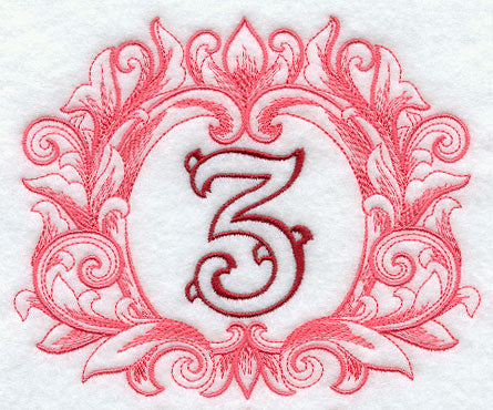 Grand Flourish Number 3 - 6 1/2 Inch