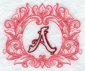 Grand Flourish Capital Letter A - 6 1/2 Inch